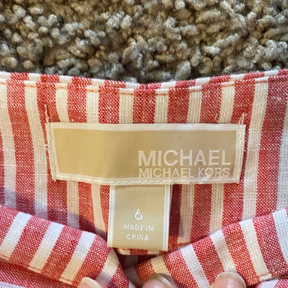 Striped Pink and White Bottoms - Picture 5 of 5